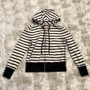 Juicy Couture Striped Hoodie